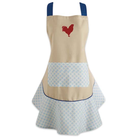 DII® Red Rooster Ruffle Apron | 26" x 28.5" | Michaels®